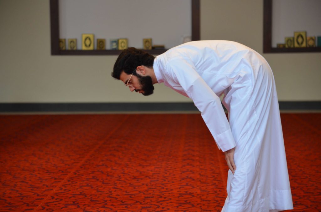 salat - prière inclinaison