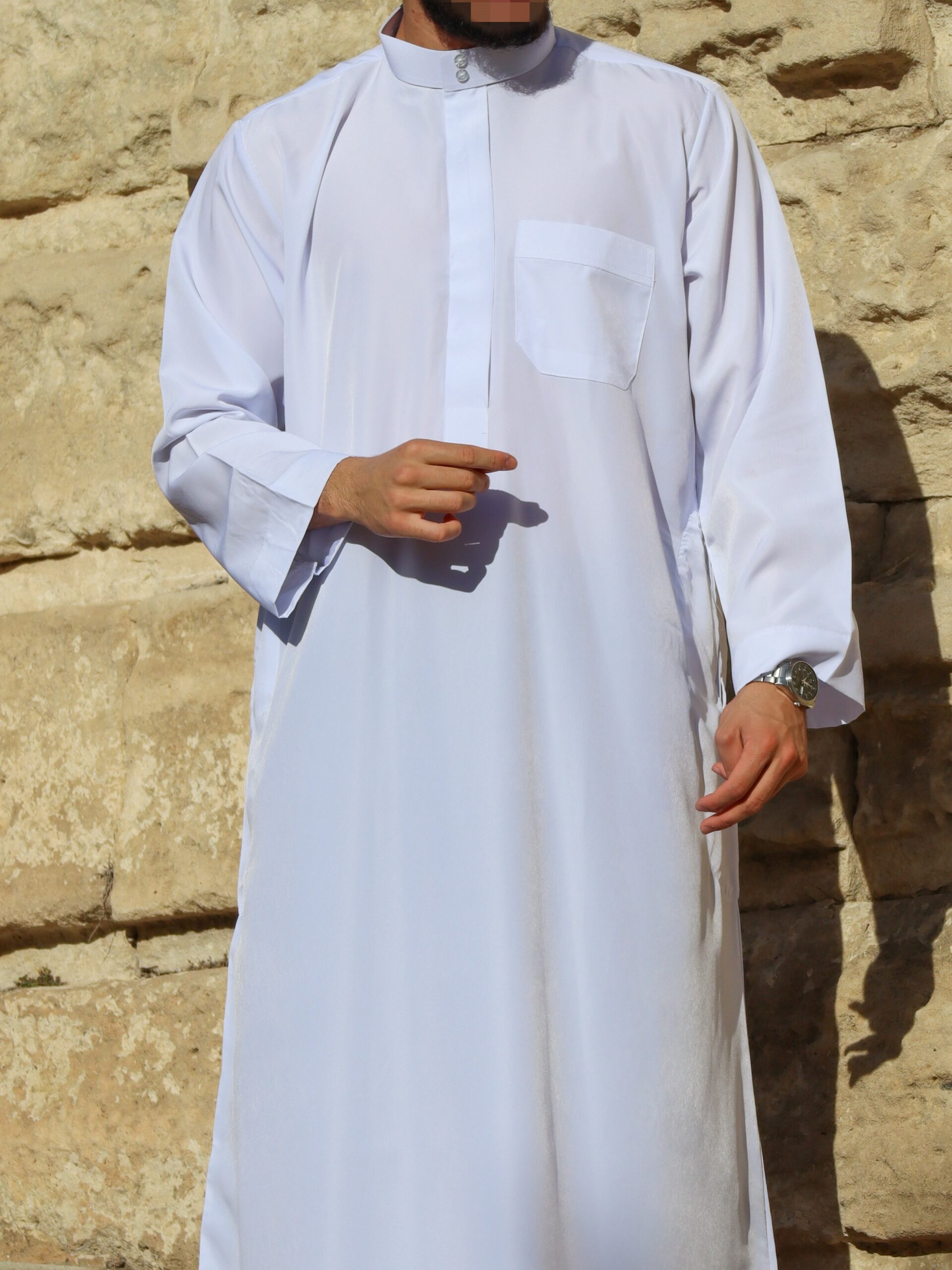 qamis saoudien blanc